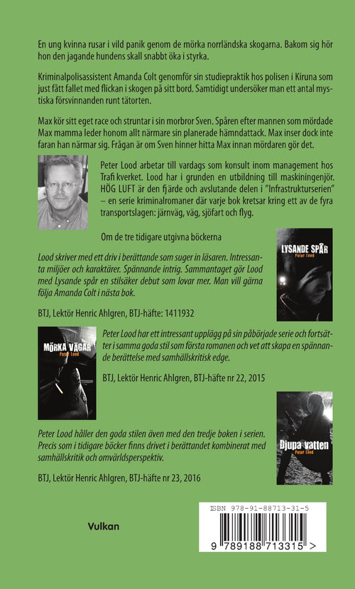 Hög luft – Del 4 Serien om Amanda Colt | Svensk Krimbok & Thriller