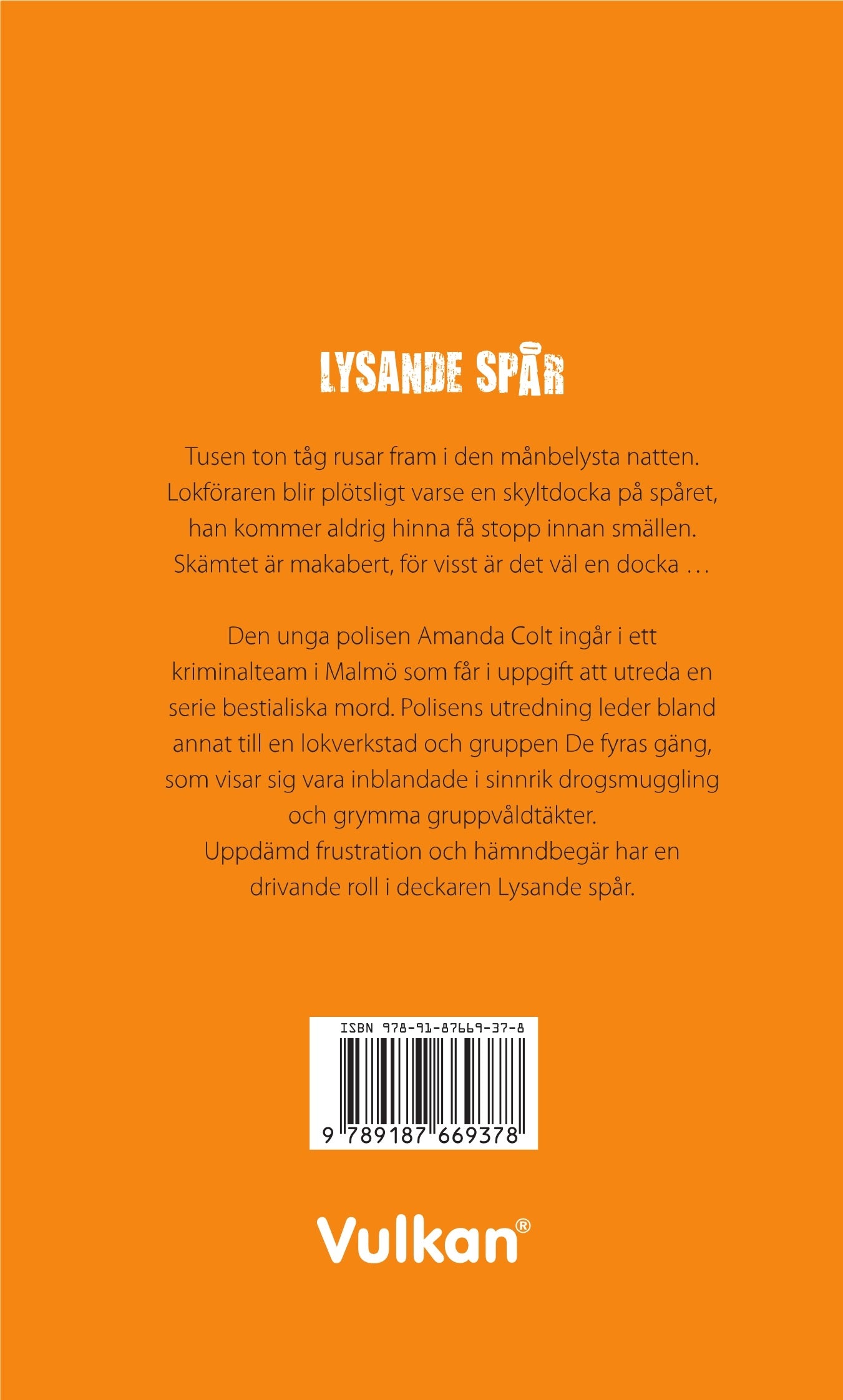 Lysande spår – Del 1 Serien om Amanda Colt | Svensk Krimbok & Thriller